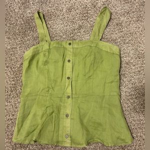 NEW Banana Republic Small Green tank!